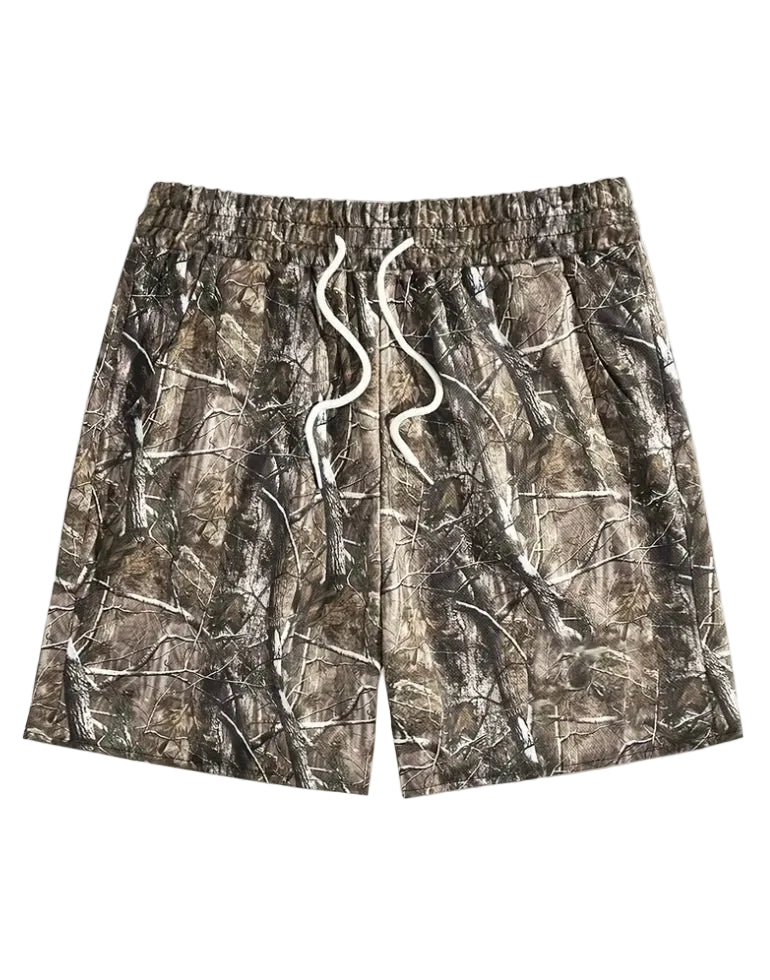 AURA SHORTS “CAMO”