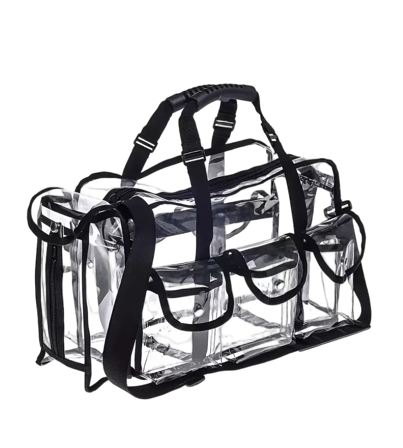 AURA DUFFLE “CLEAR”