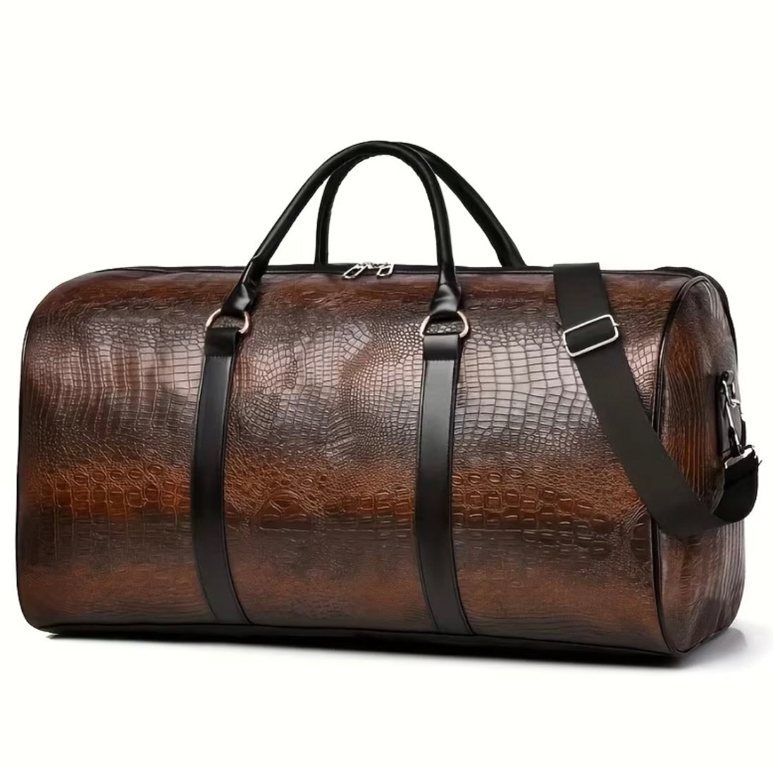 AURA DUFFLE “LEATHER”